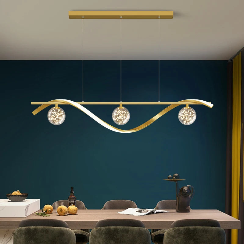 New Modern LED Nordic Chandelier