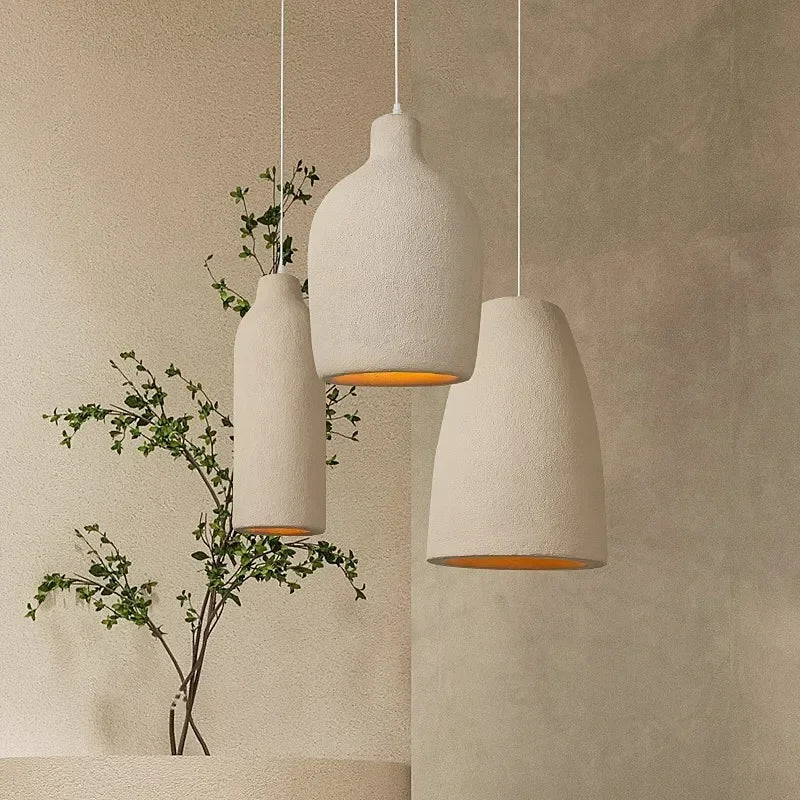 Japanese Style Wabi-sabi Travertine Pendant lights
