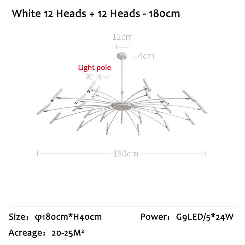 Modern LED Nordic Ceiling Chandelier