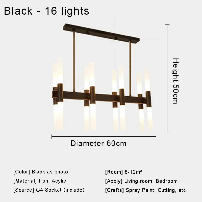Modern design ceiling chandelier