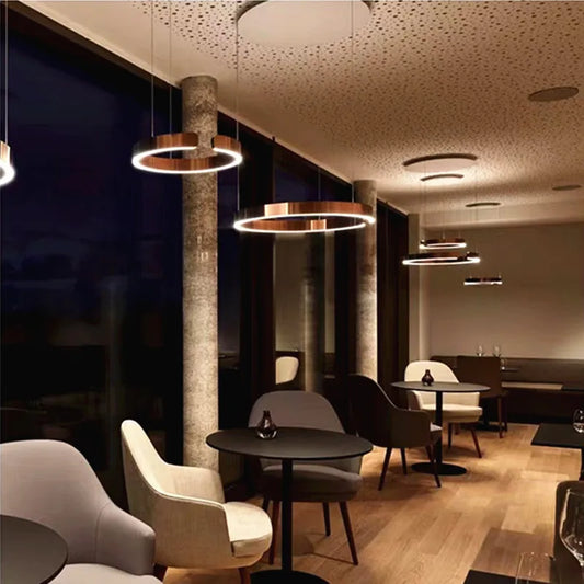 Nordic Ring Dimmable Pendant Ceiling Light