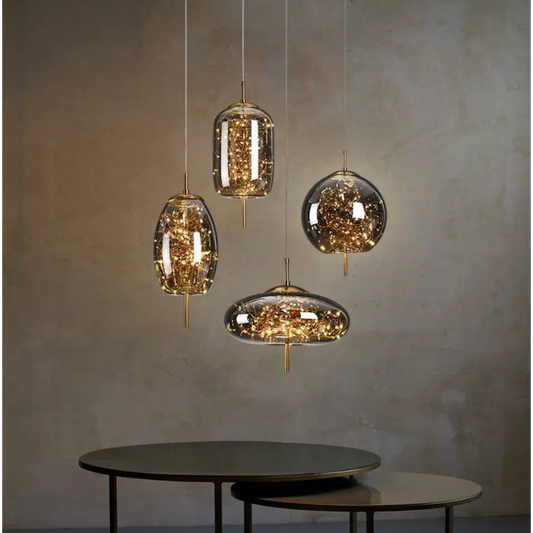 Creative Small Glass Chandelier - Ceiling light