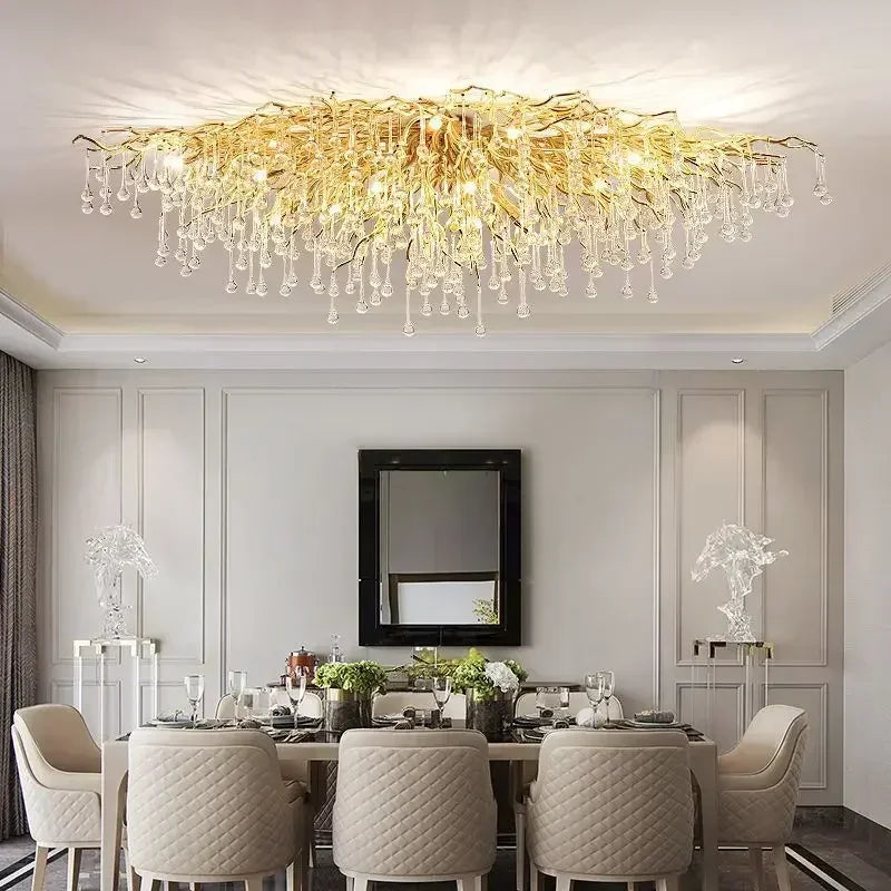Luxury Crystal LED Ceiling Chandelier