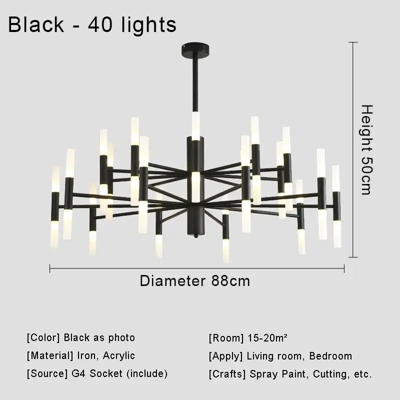 Modern design ceiling chandelier