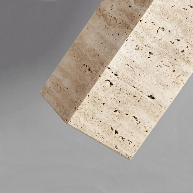 Marble Travertine Pendant Light