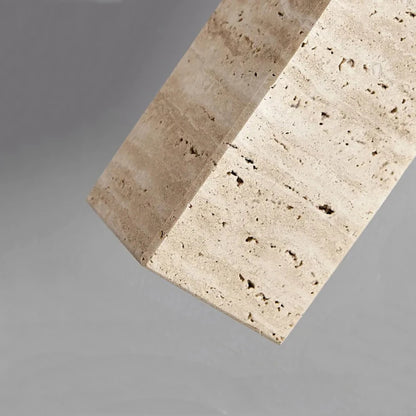 Marble Travertine Pendant Light