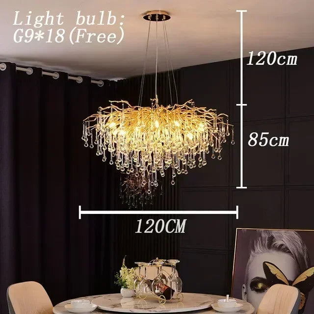 Crystal Ceiling Chandelier