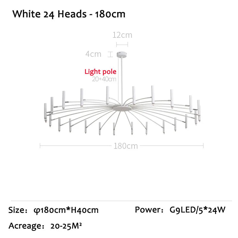 Modern LED Nordic Ceiling Chandelier