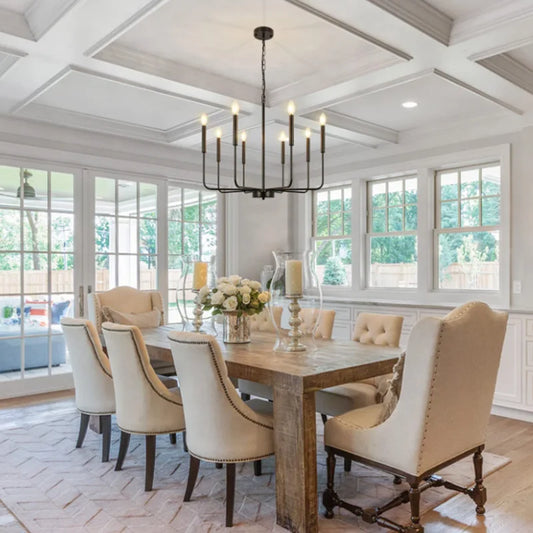 Modern Luxury Iron Branch Chandelier