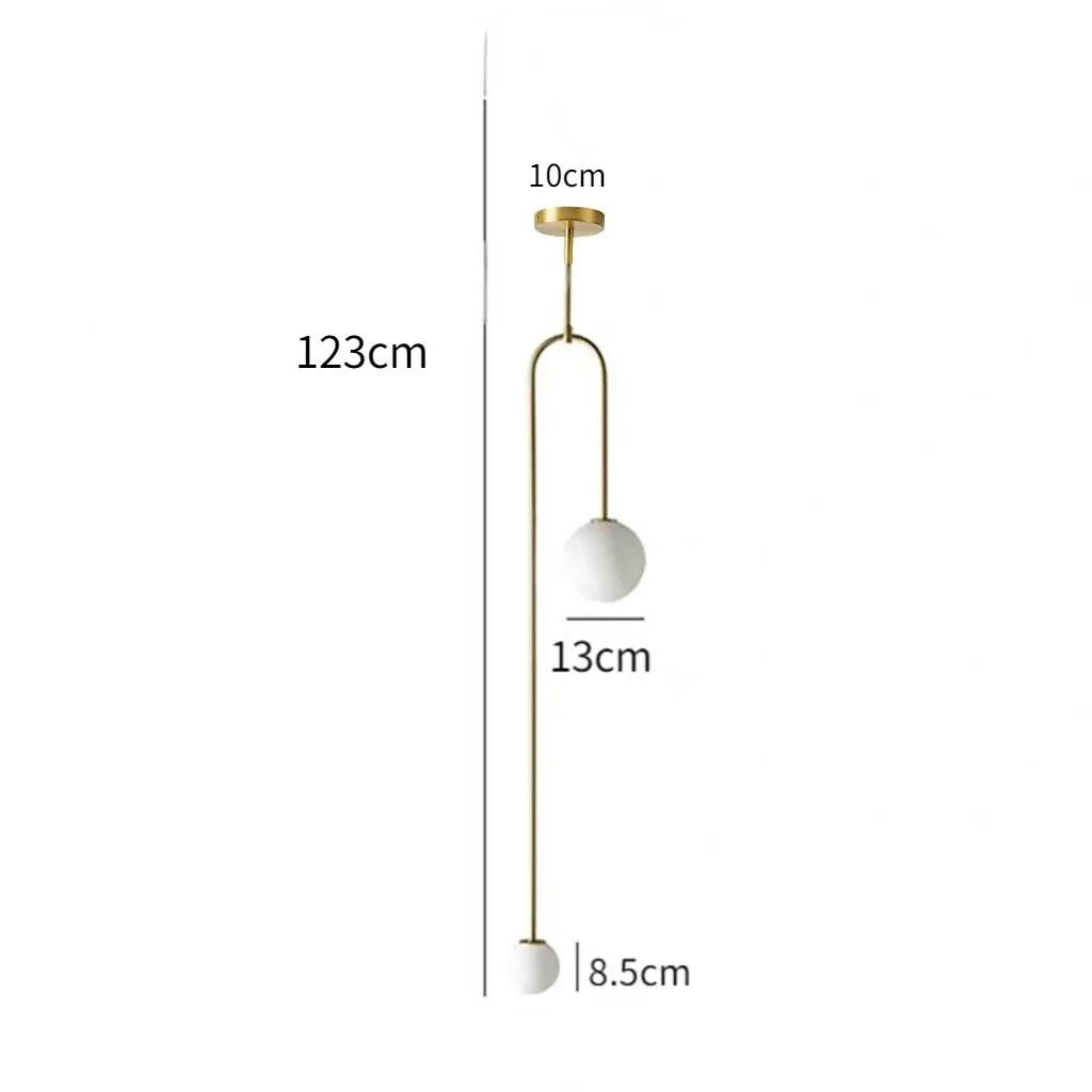 Modern Glass Ball Pendant Light