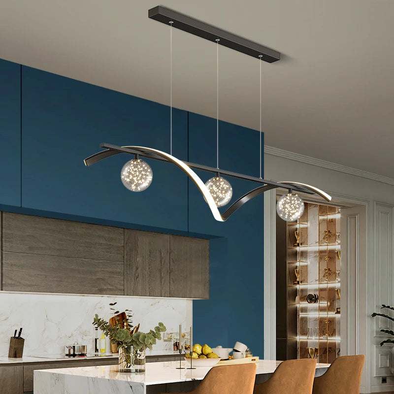 New Modern LED Nordic Chandelier