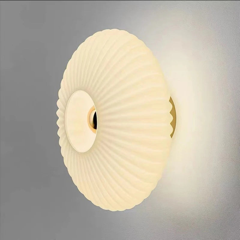 LED Glass Wall Sconce Light
