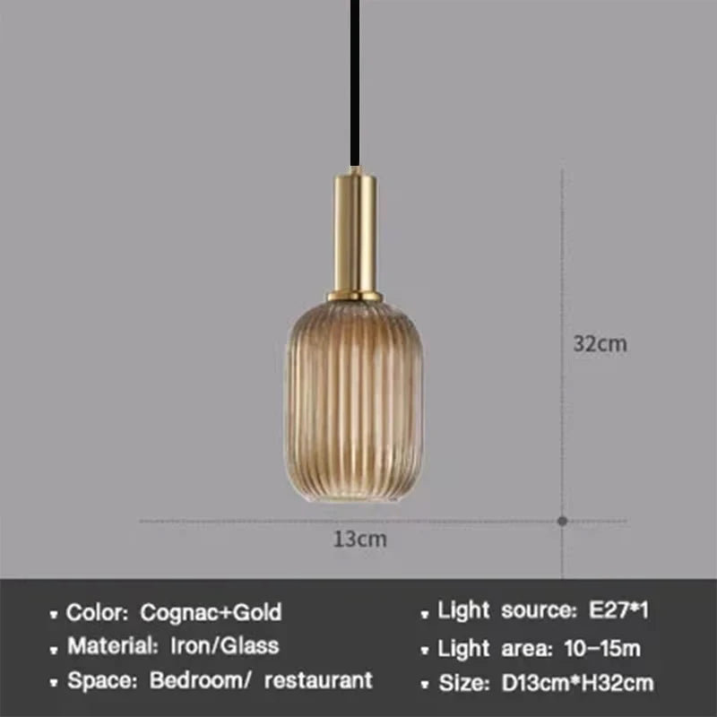 Nordic Glass Pendant Light