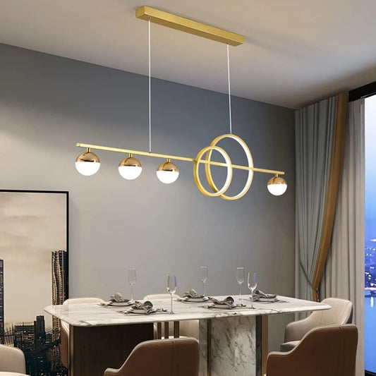 Modern Simple LED Ceiling Chandelier