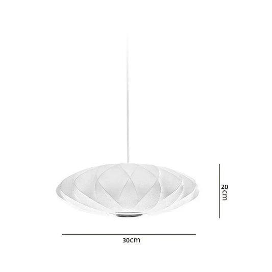 2025 Denmark Design Bubble Silk Pendant Lamp Chandelier Suspension Hanging Light For Dining Living Room Kitchen Island Bedroom L