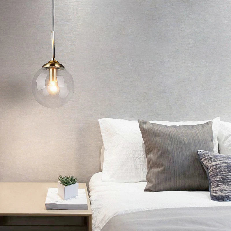 Modern Luxury Glass LED Ceiling Pendant Light